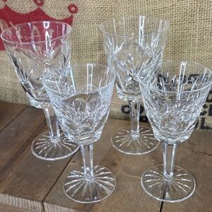 Elegant Crystal Wine Glass Set